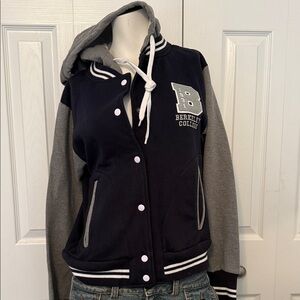 New Berkley College Varsity Hooded Jacket. Create a bundle and save!